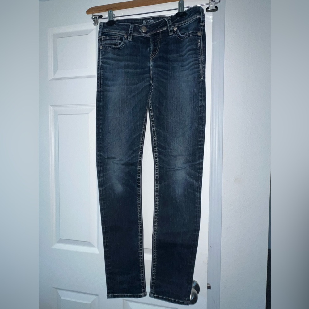 Silver Jeans Tuesday Mid Skinny Jeans